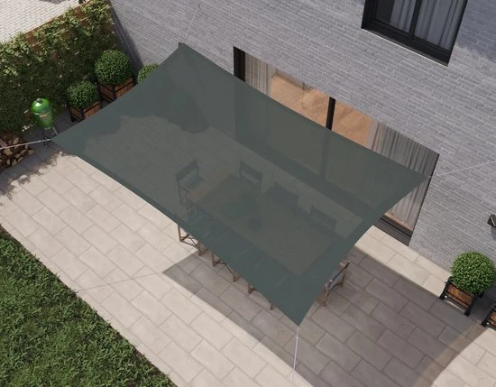 HanSe® Schaduwdoek Waterdoorlatend m - zonnedoek