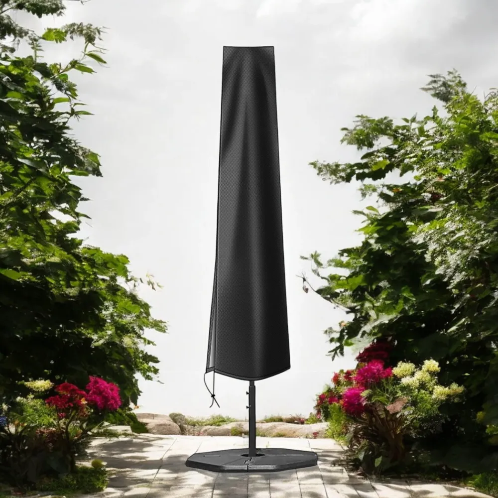 Hoes voor Zweefparasol - 190 x 56 cm - Parasolhoes met Rits - Voor Zweefparasol en Staande Parasol - Waterafstotend