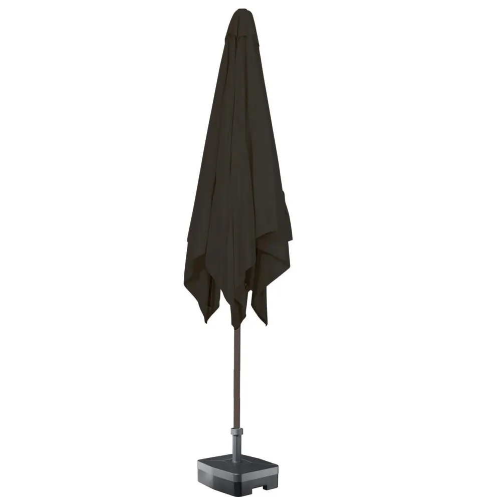 Kopu® Altea Parasol 230x230 cm Windvanger Antraciet