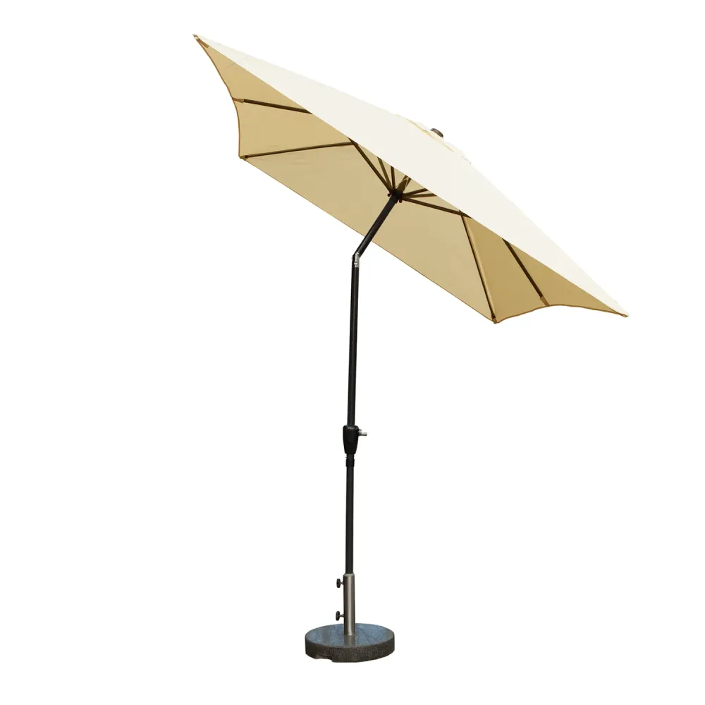 Kopu® Bilbao Rechthoekige Parasol 150x250 cm - Creme