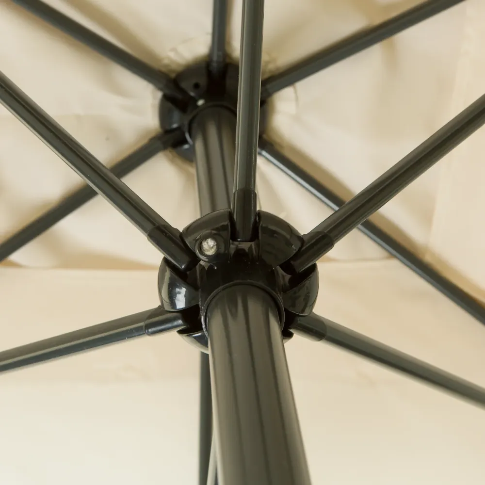 Kopu® Bilbao Rechthoekige Parasol 150x250 cm - Creme