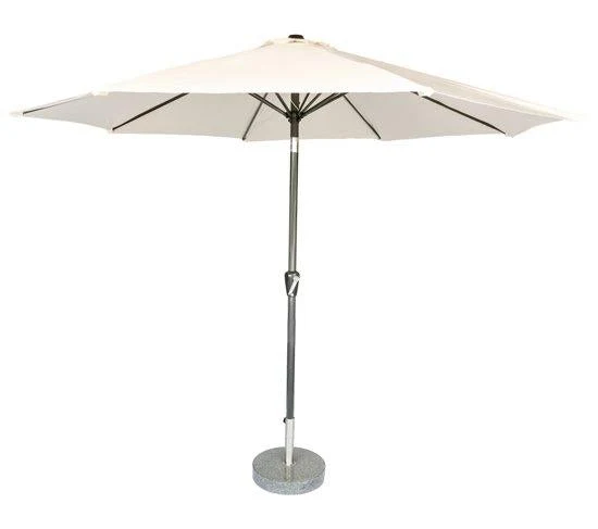 Kopu® Calma Natural - Stevige Ronde Aluminium Parasol doorsnede 300cm
