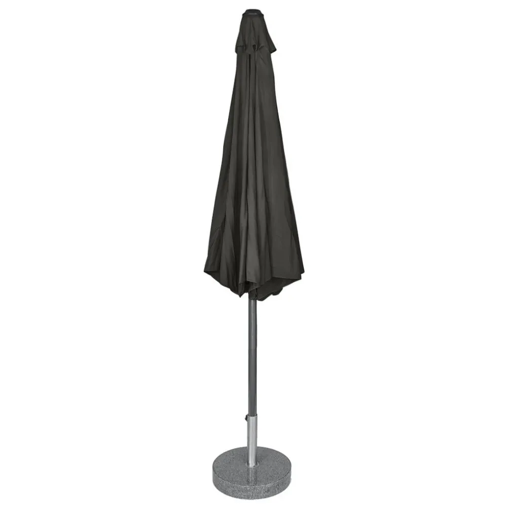 Kopu® Calma Parasolset Rond 300 cm met Hoes - Antraciet