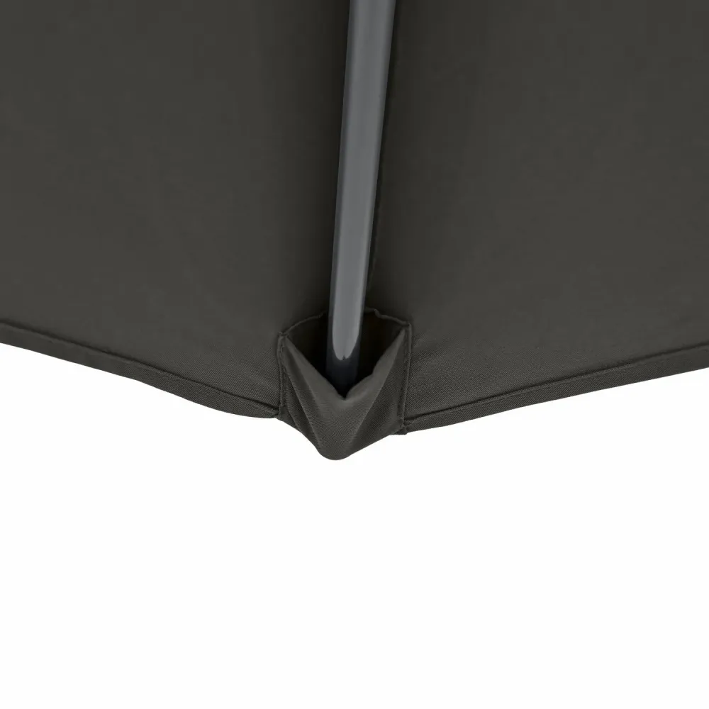 Kopu® Calma Parasolset Rond 300 cm met Hoes - Antraciet