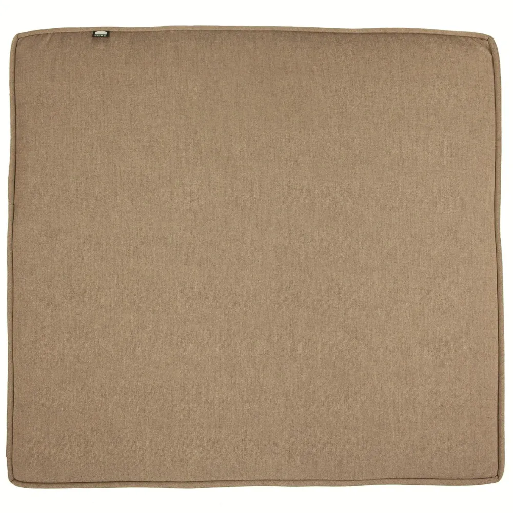 Kopu® Prisma Linnen Hoogwaardige Loungekussen-set Zit+Rug 60 cm Bruin