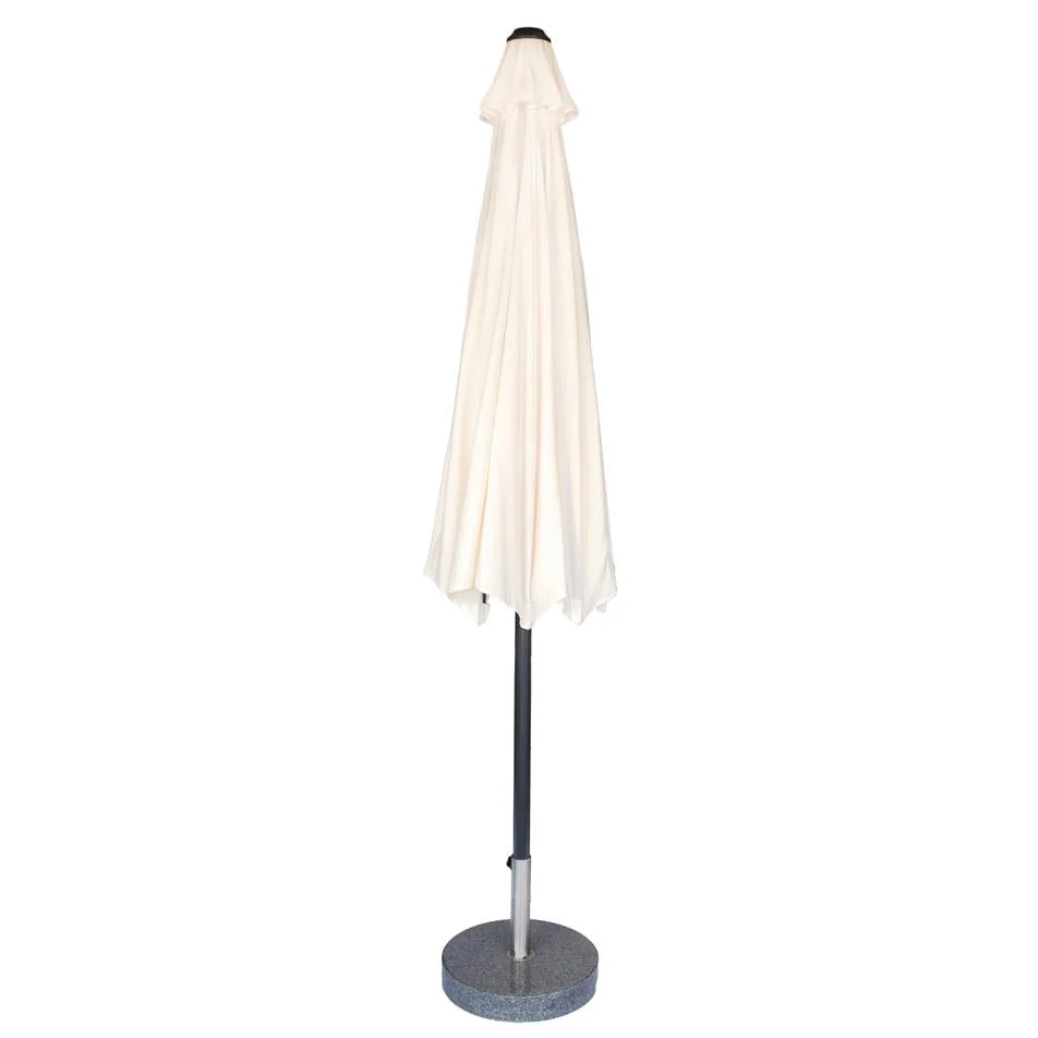 Kopu® ronde stokparasol 300 cm Calma met voet - Naturel