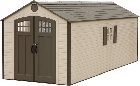 Lifetime - LG20000 - Tuinhuis - Tuinschuur - 243 x 243 x 609 cm