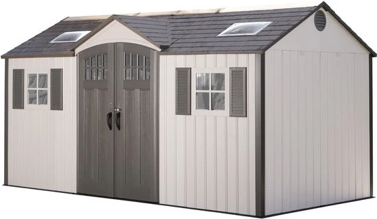 Lifetime - LG23000 - Tuinhuis - Tuinschuur - 244 x 244 x 457 cm