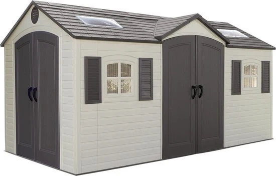Lifetime - LG24000 - Tuinhuis - Tuinschuur - 244 x 244 x 457 cm