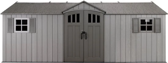 Lifetime - LG60351 - Tuinhuis - Tuinschuur - 241 x 243 x 610 cm