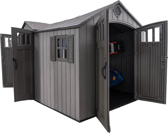 Lifetime - LG60351 - Tuinhuis - Tuinschuur - 241 x 243 x 610 cm