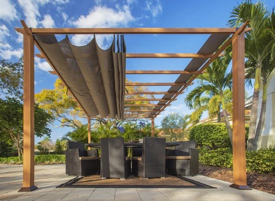 Paragon Outdoor Aluminium Paviljoen Florence 1116 - 350x505x236 cm