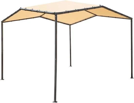 ShelterLogic® Paviljoen Pacifia Pergola - Partytent - 317x317 cm - Beige