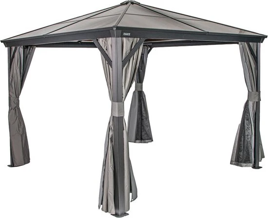 Sojag Aluminium Paviljoen Verona 1010 met Klamboe - 298x298x260 cm