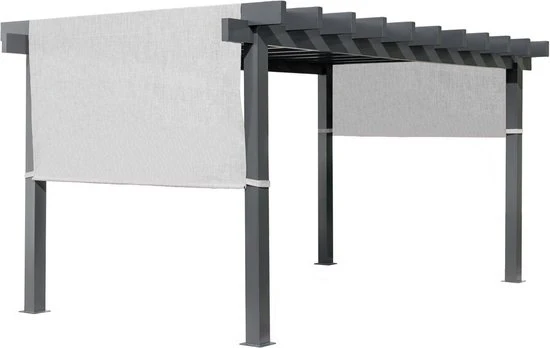 Sojag Aluminium Pergola Yamba - 495x295x253 cm - Antraciet