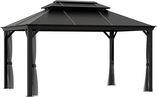 Sojag Paviljoen Mykonos 1014 - Pergola SJ04510 - 299x425x291 cm