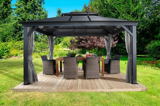 Sojag Paviljoen Mykonos 1014 - Pergola SJ04510 - 299x425x291 cm