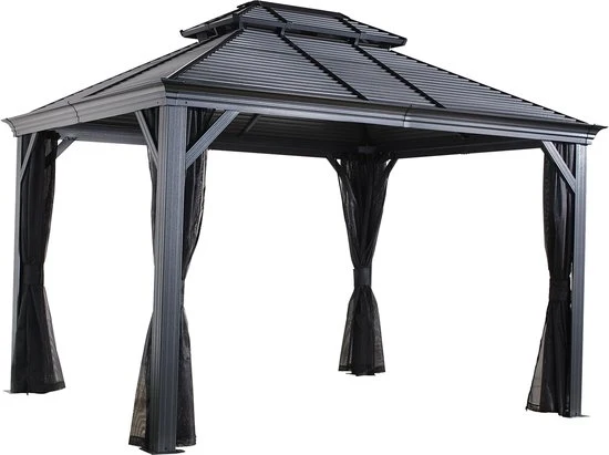 Sojag Paviljoen Mykonos 1216- Pergola SJ07510 - 484x364x306 cm