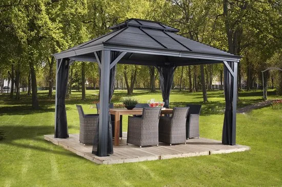 Sojag Paviljoen Mykonos 1216- Pergola SJ07510 - 484x364x306 cm