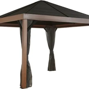 Sojag Paviljoen Valencia 1212 - Pergola SJ05700 - 363x363x310 cm