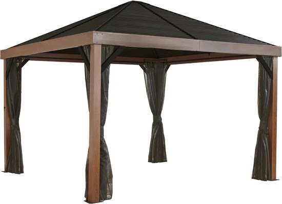 Sojag Paviljoen Valencia 1212 - Pergola SJ05700 - 363x363x310 cm