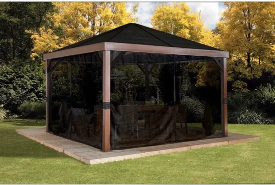 Sojag Paviljoen Valencia 1212 - Pergola SJ05700 - 363x363x310 cm