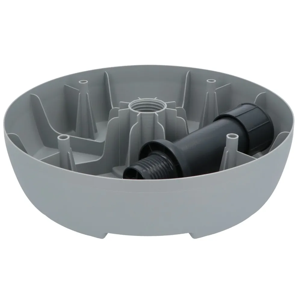 Vulbare Parasolvoet Eco Concept - Vulbaar tot 32 kg - Grijs
