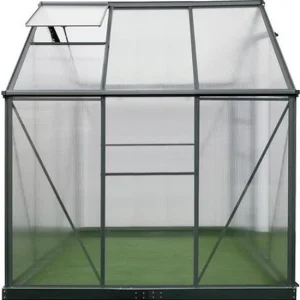 Westmann Aluminium kas Flora 66 | Antraciet | 192x192x202cm