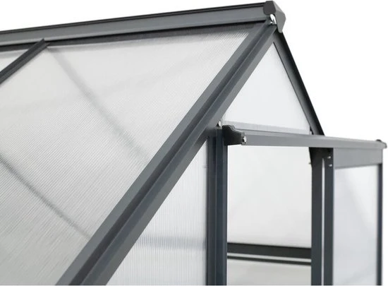 Westmann Aluminium kas Flora 66 | Antraciet | 192x192x202cm