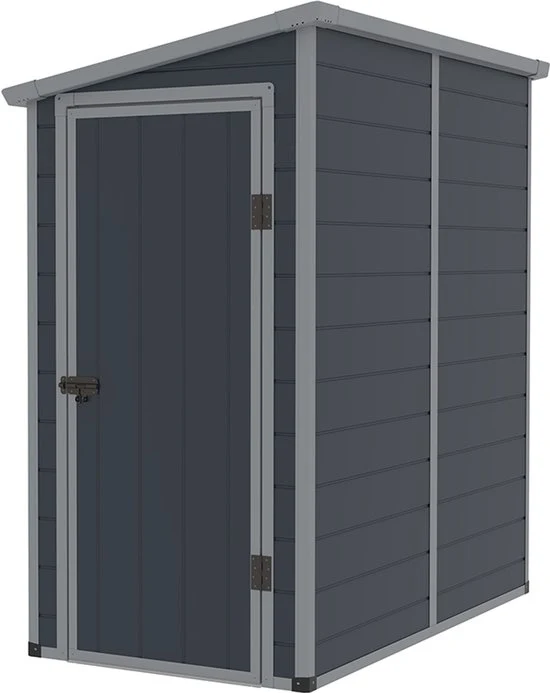 Westmann Kunststof Aanbouw Tuinschuur Hortus L -248x134x194cm - Grijs