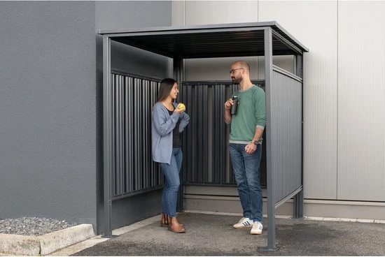 Westmann SI03000 Fietsoverkapping - Fietsenstalling-Rookruimte - 180x200x210 cm