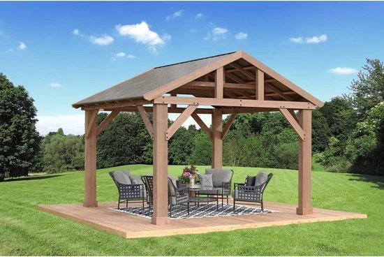 Westmann - YD12949 - Paviljoen - Pergola - Partytent - 330 x 365 x 427 cm