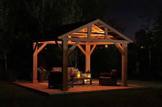 Westmann - YD12949 - Paviljoen - Pergola - Partytent - 330 x 365 x 427 cm