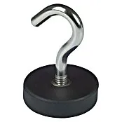 Fix-o-moll Magneethaak Neodymium met rubberen bekleed - Rond, Diameter: 28 mm, Hoogte: 38 mm