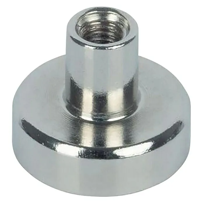 Fix-o-moll Potmagneet Neodymium met schroefdraad - Diameter: 25 mm, Draagkracht: 20 kg, Hoogte: 15,5 mm