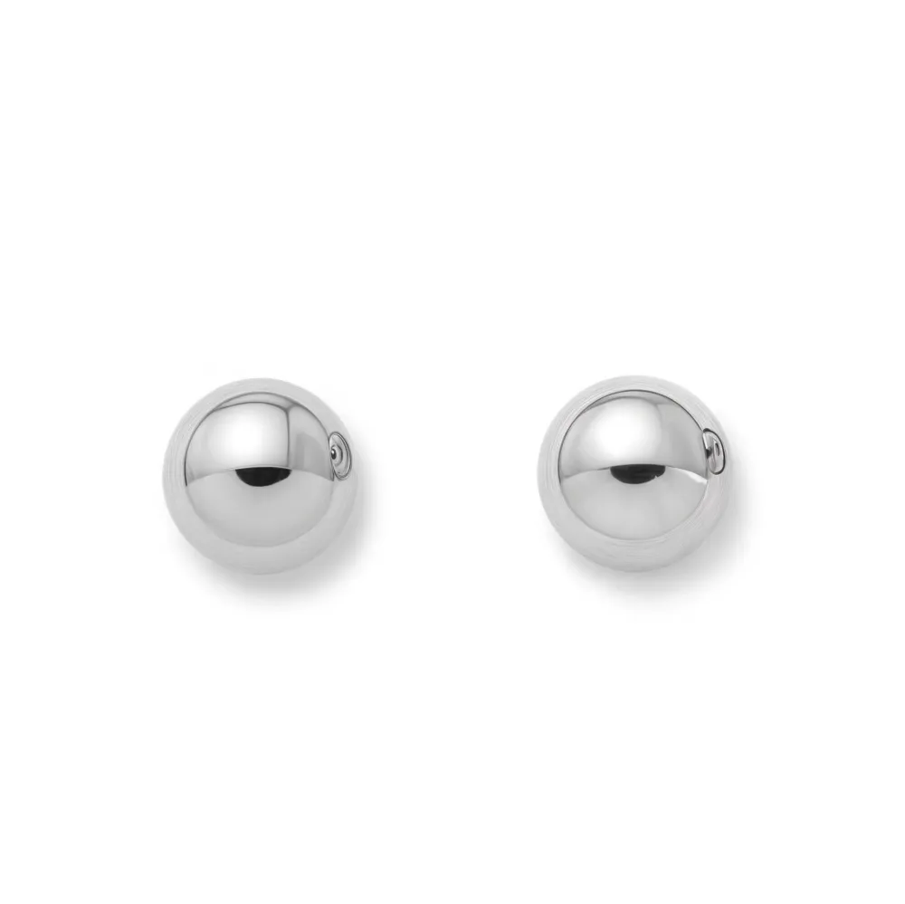 9ct Ivoor Gold Ball 5 mm Earrings shine