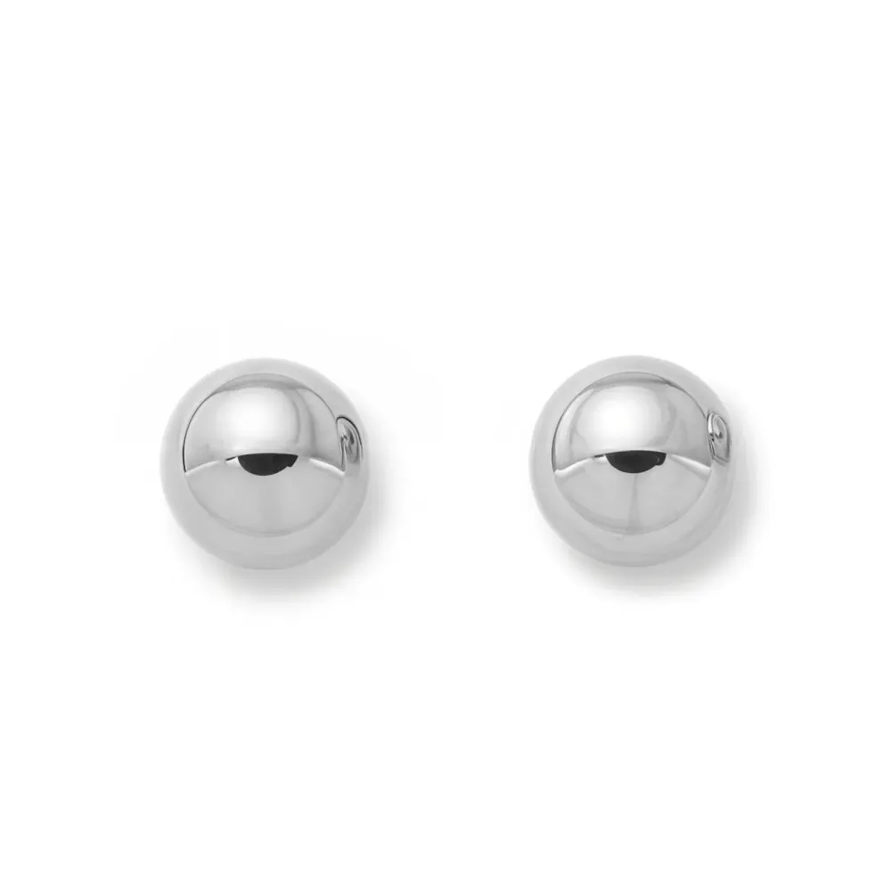9ct Parelmoer Gold Ball 4 mm Earrings shine