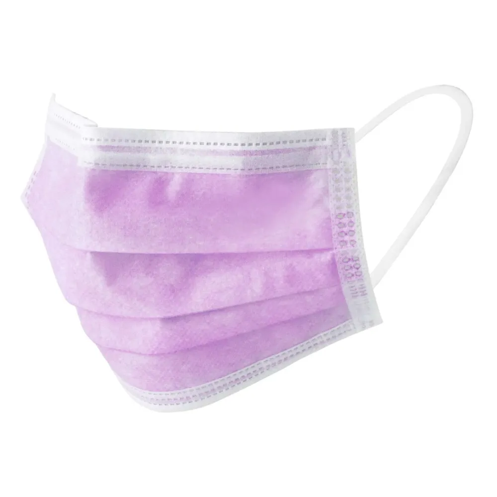 Annie Sterile Face Mask One Size 10ct Lilac