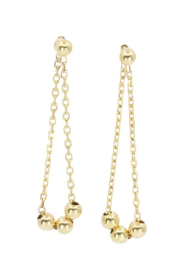 BALL PENDANT EARRINGS