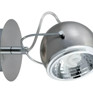 Ball Wandlamp, Satijn, 13x13x21 cm, EPIKASA