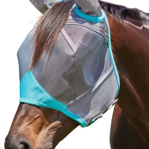 Comfitec Compleet Fine Mesh Mask Ears Grey/Turquoise SHP