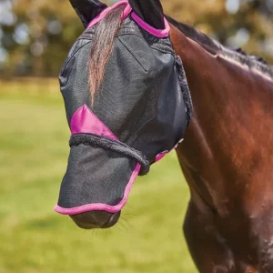 Comfitec Deluxe Durable Gaas Mask Ears and Nose Black/Purple C