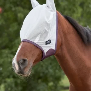 Comfitec Essential Gaas Mask White/Dark Red F