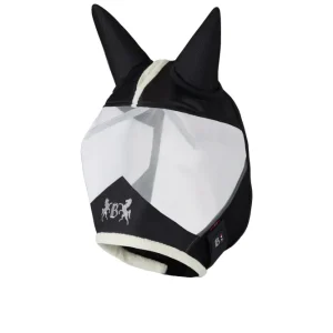 Delux Fly Mask Fake Fur Dark Marine F