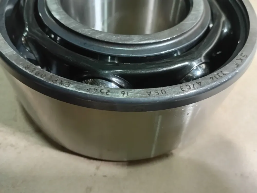 Dubbel Row Angular Contact Ball Bearing 70m ID x 150mm OD x 63.5mm W, 3314 /C3