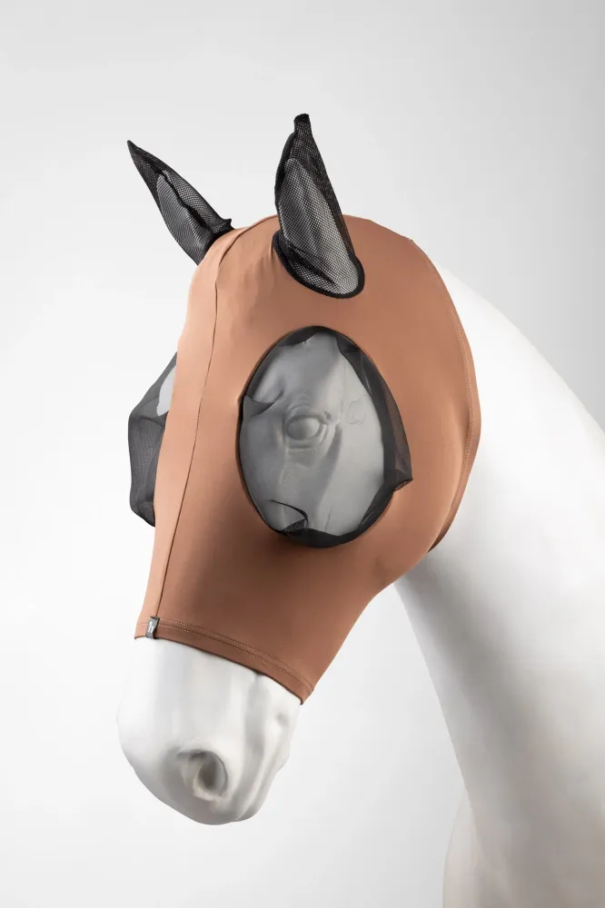 Elastic Pull-On Fly Mask Indian Tan F