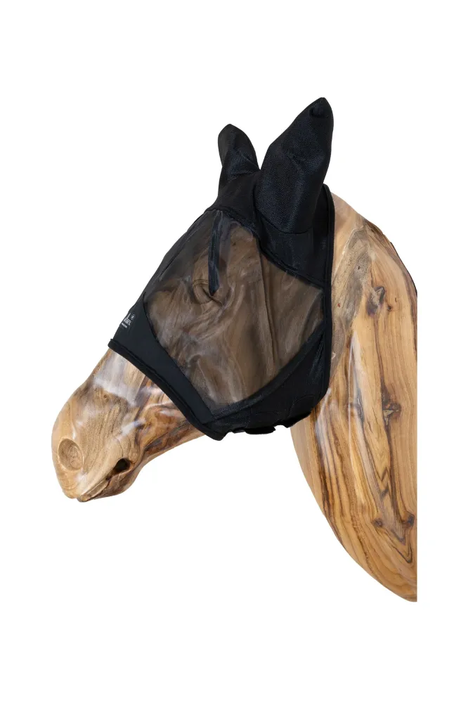 Fly mask ears soundless Koolzwart F