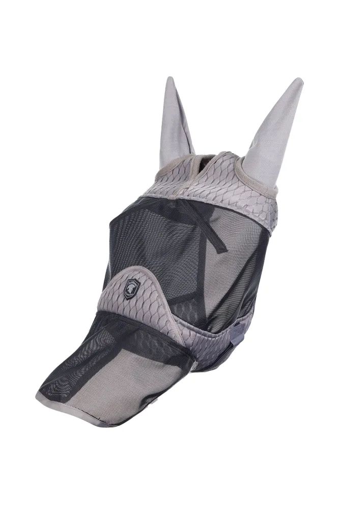 Gladiator Full Fly Mask Grey M