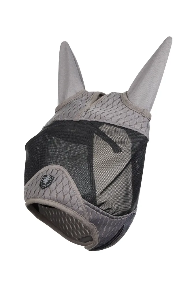 Gladiator Half Fly Mask Grey M