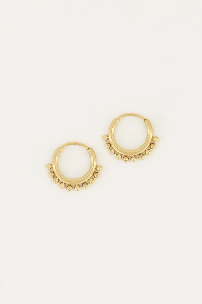 Handzaam Ball Earrings – Stainless Steel Studs